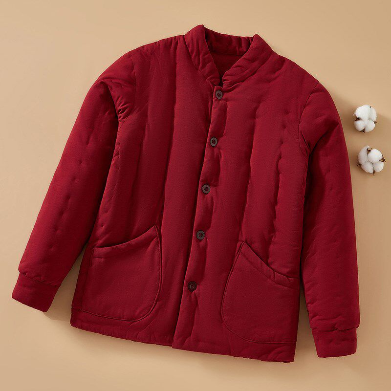 成人纯棉花手工女士内胆棉衣大人内穿棉袄妈妈装冬季保暖加厚棉服