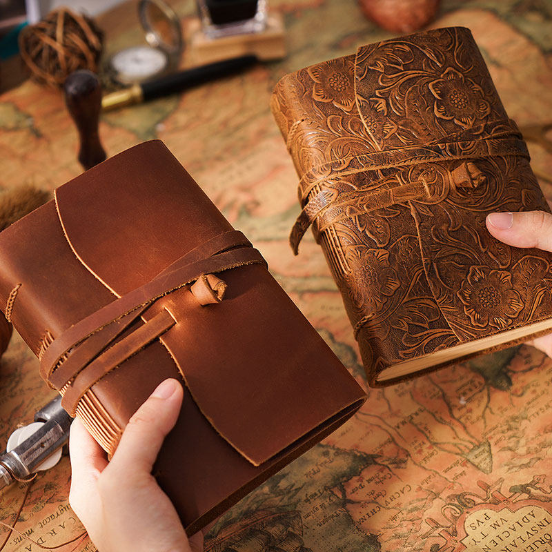 绑带笔记本复古牛皮纸厚记事本阅读记录随身空白日记本口袋小本子,文具电教/文化用品/商务用品,笔记本/记事本,淘宝优惠券,粉丝福利购,淘宝优惠卷