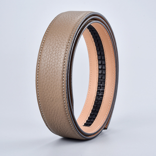 不带头皮带男真皮头层牛皮自动扣无头腰带3.4纯带身裤 带条无扣965