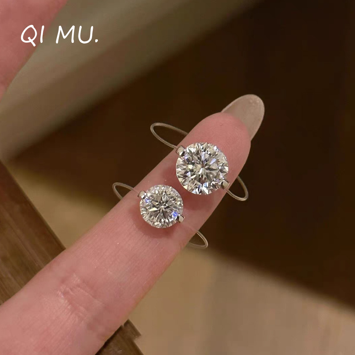 法式獨特浪漫戒指高級感送女友