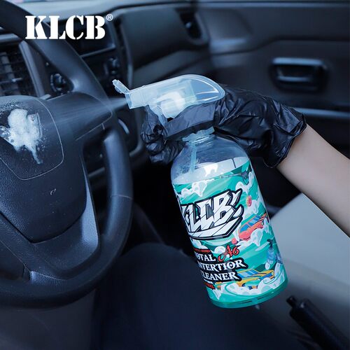 KLCB苛力A6汽车内饰清洗剂中性清洁顶棚方向盘座椅多功能泡沫洗车
