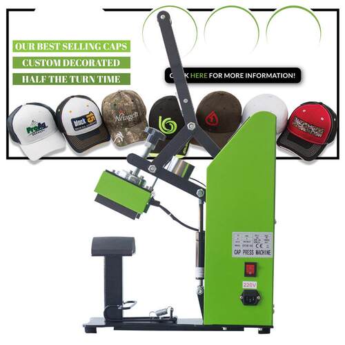 Cap Heat Transfer Machine个性帽子印图旅游帽印刷 cap logo