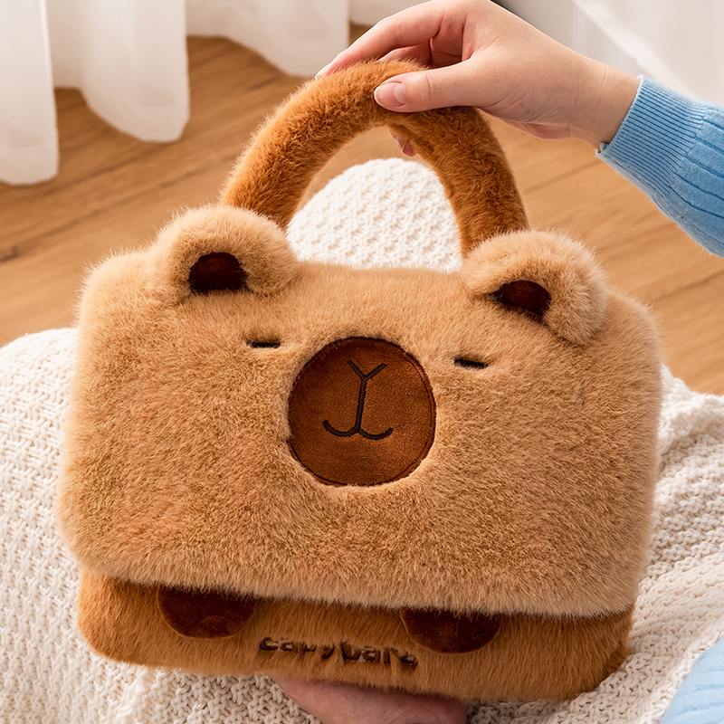 充电防爆女生可爱时尚毛绒热水袋