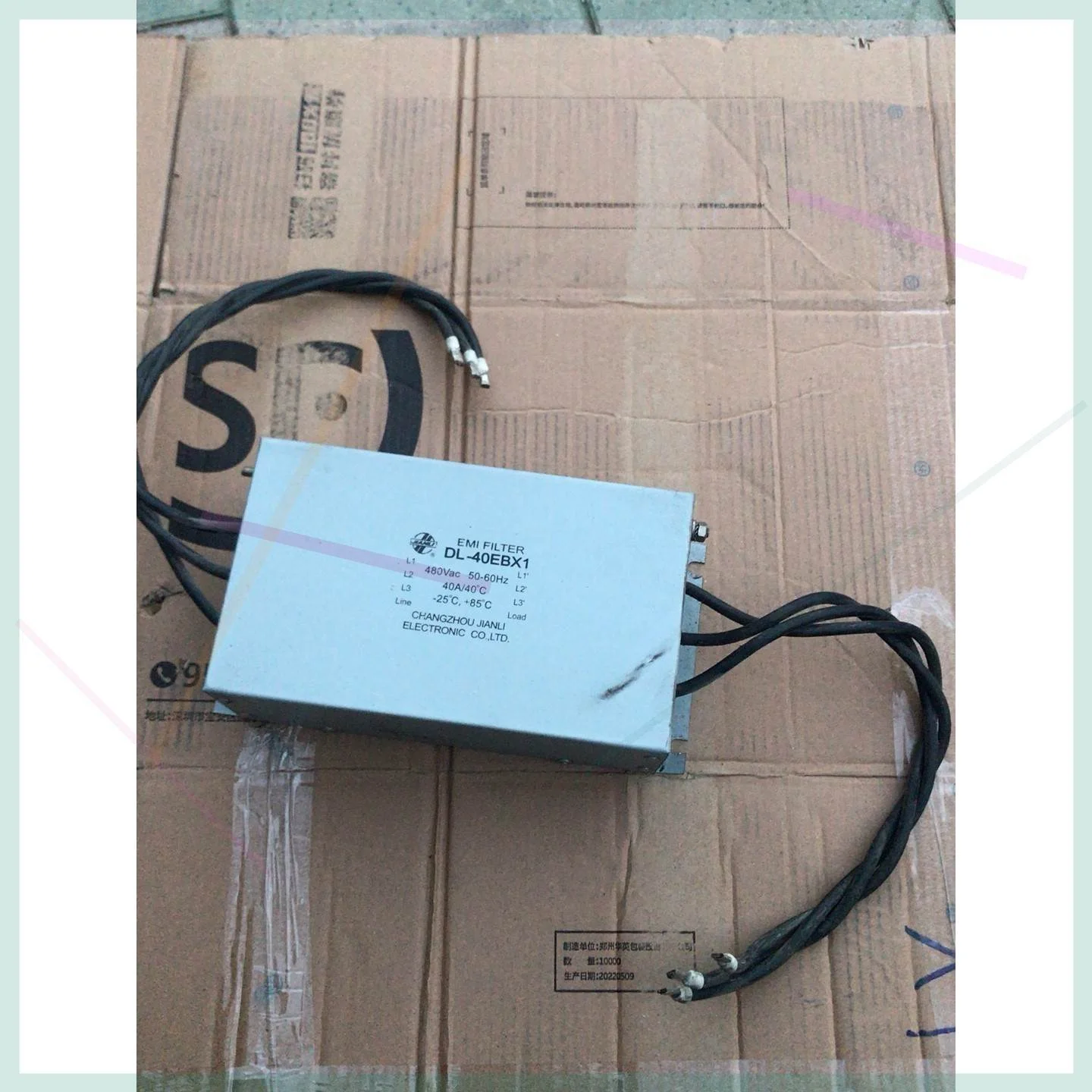 非实价议价议价EMI FILTER 通力滤波器DL-40EBX1/EMI非实价议价议