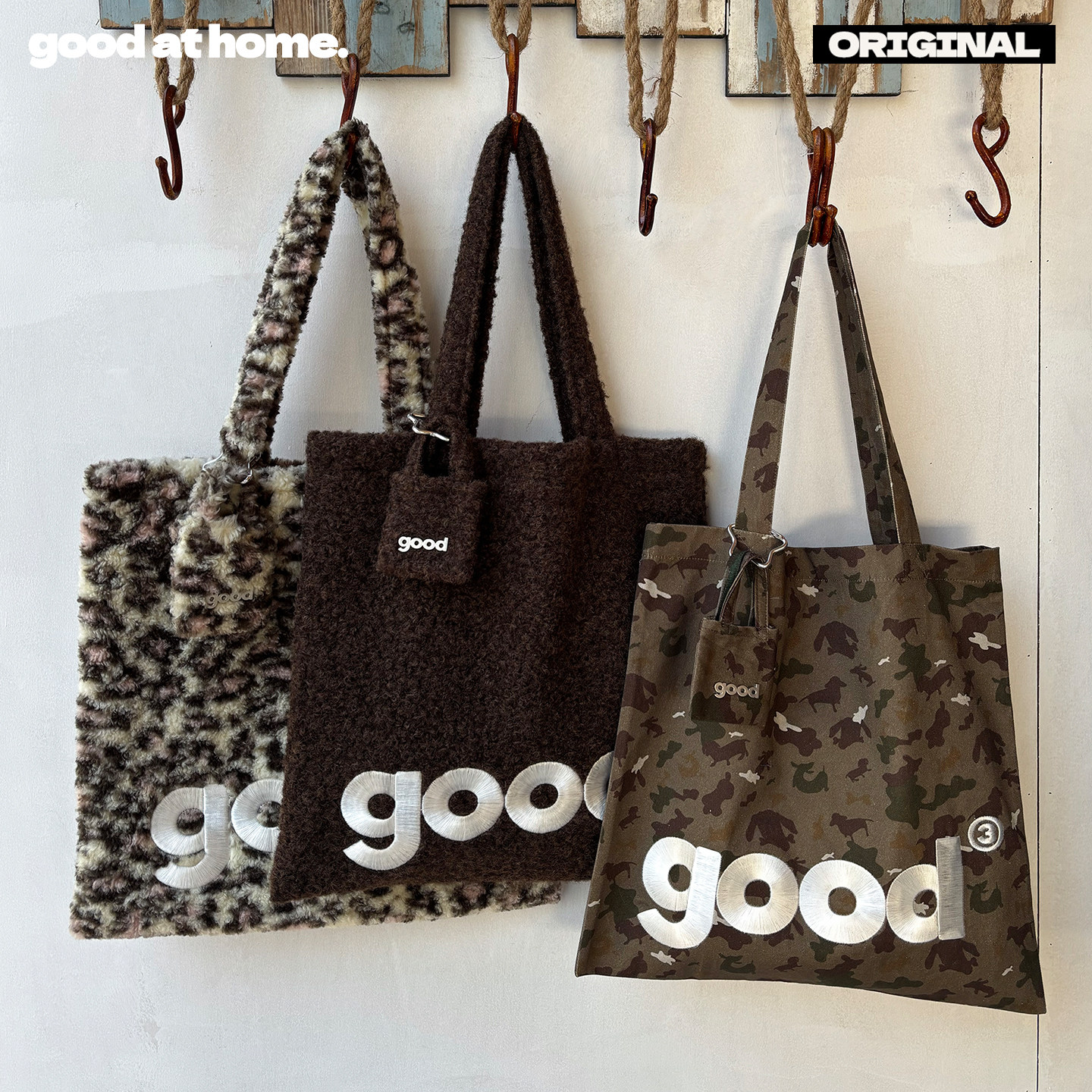 gohm{手作双子单肩包}原创good刺绣百搭复古轻便通勤托特包帆布包,箱包皮具/热销女包/男包,时尚帆布包,淘宝优惠券,粉丝福利购,淘宝优惠卷