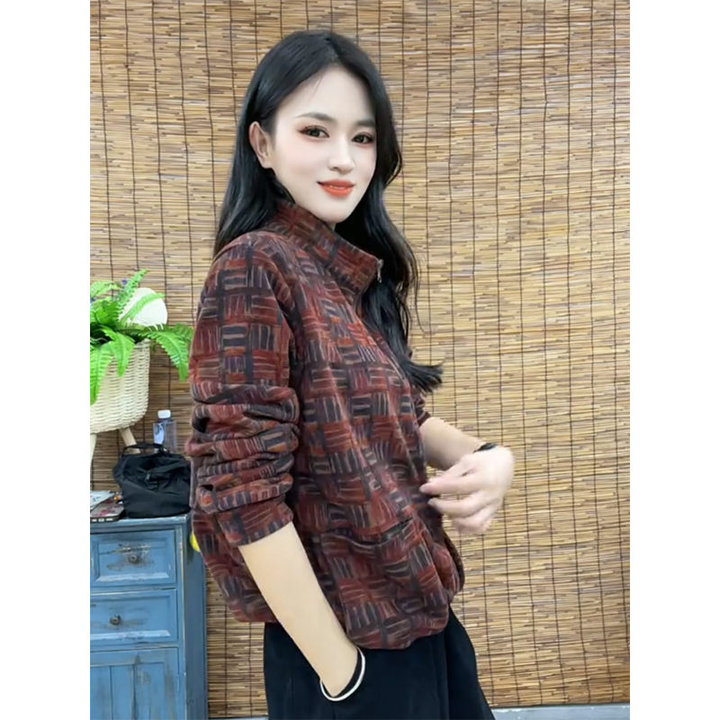 长袖上衣宽松大码休闲卫衣女