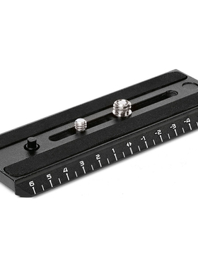 Manfrotto曼富图液压云台MVH608AH 612AH 502AH 504PLONGR原装快装板带刻度标尺