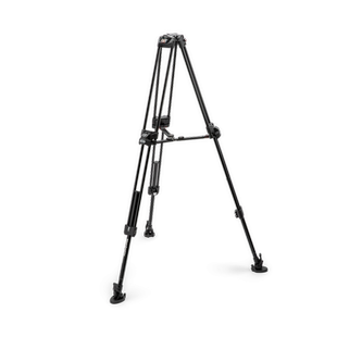 曼富图（Manfrotto） 635快速升降单管碳纤维摄影摄像75mm碗口三脚架 MVTTWINFA/FC双管碳纤维三脚架