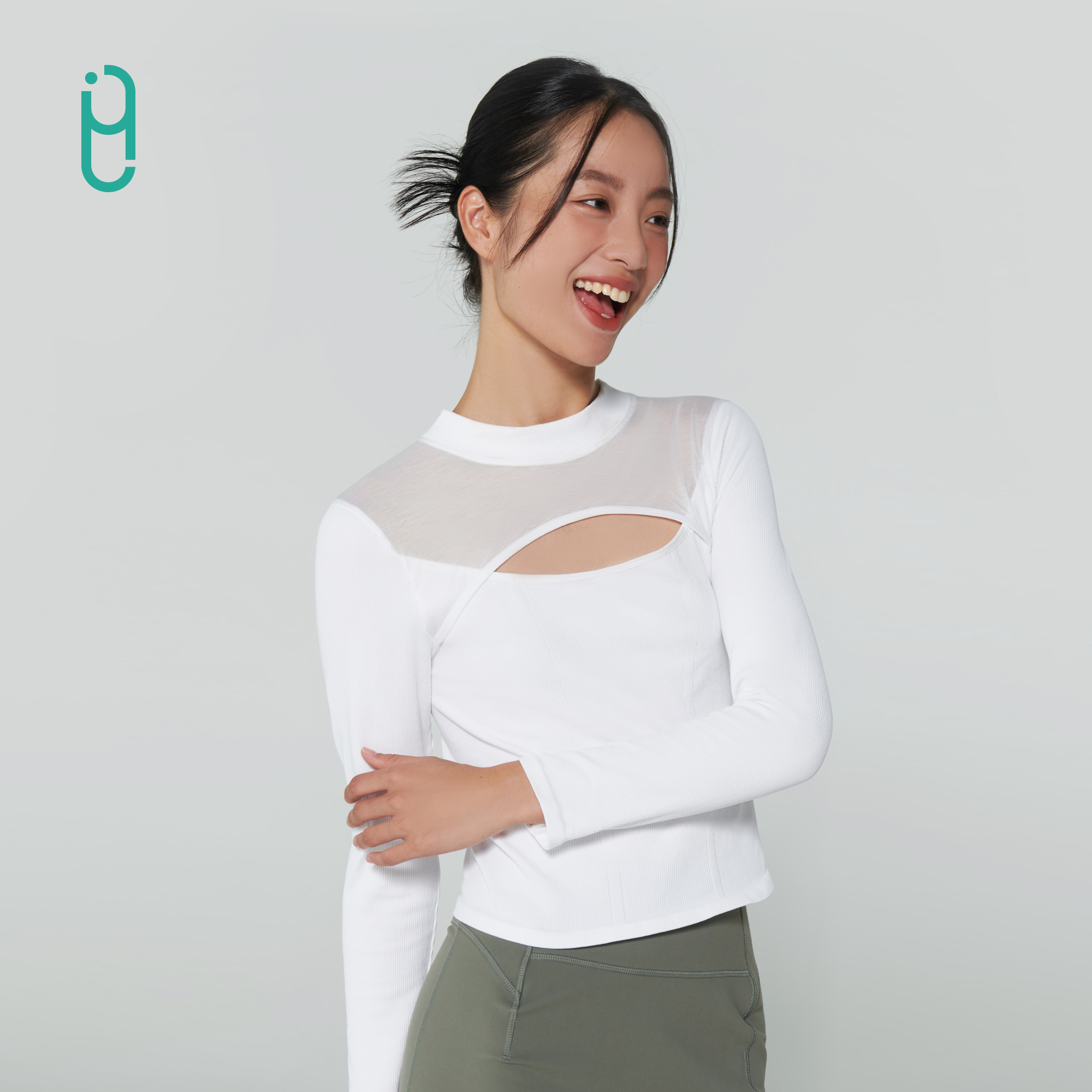 YLI外里长袖t恤女秋冬2025保暖
