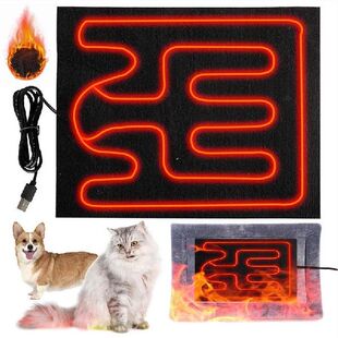 极速USB Cloth Heater Pad Electric Heating PaUd Washable