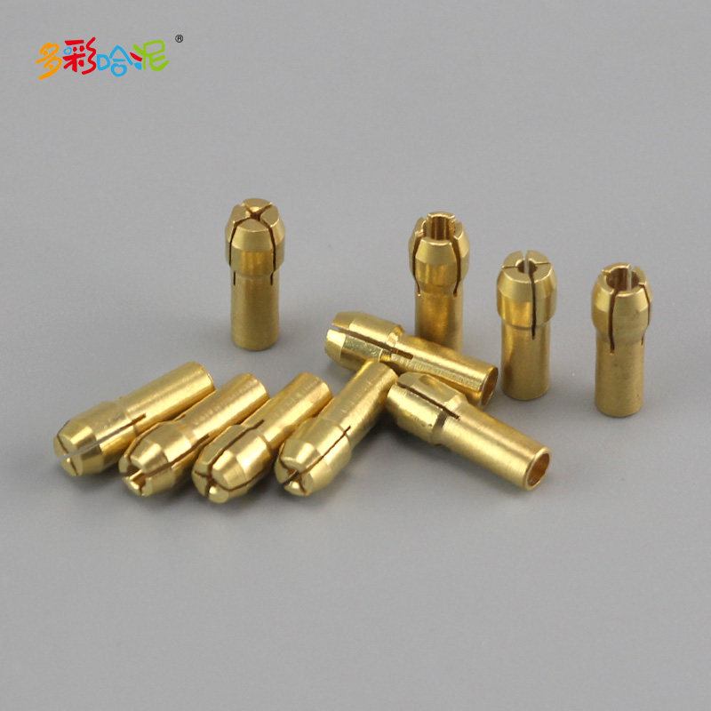 极速小电磨夹头夹心锁帽雕刻笔夹B芯铜夹心迷你打磨机麻花钻电磨