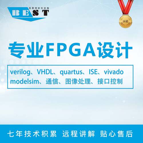 极速FPGA设计代做verilog代v写程式设计vhdl代码vivado程序quartu