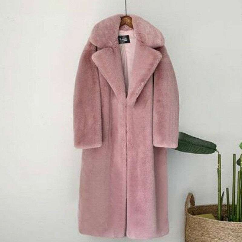 极速New Women Winter Wrm Fux Fur Cot Thick Women LZong Co