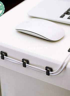 极速18Pc Cable Cord Wire Line OrganEizer Clips Fixer Fastene