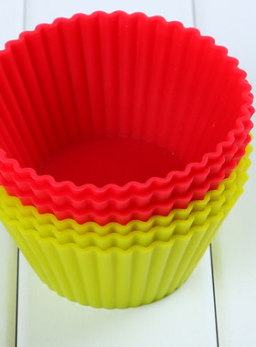 极速food grade 6-pack Reuvsable Silicone Baking Cups mold /
