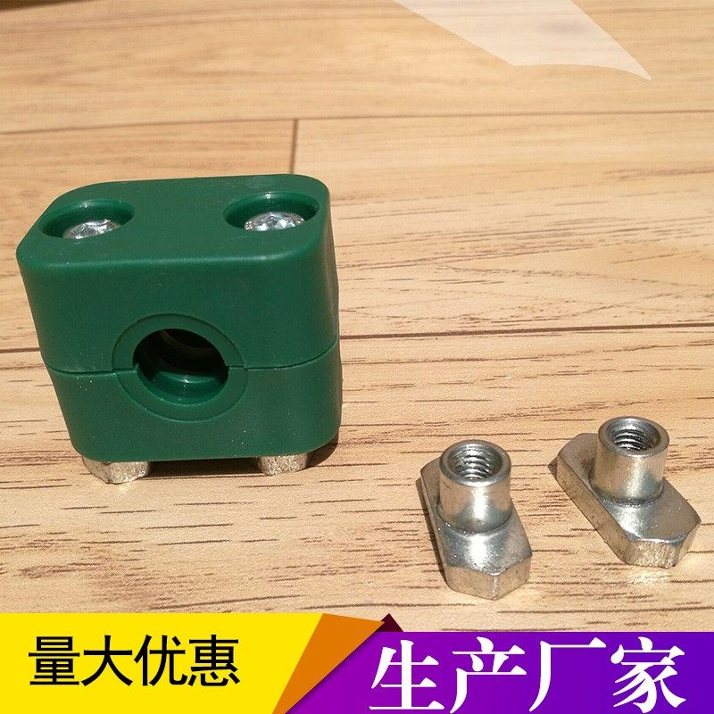 极速可移动轨f道安装支架传感器接近光电开关管夹尼龙滑块固定夹