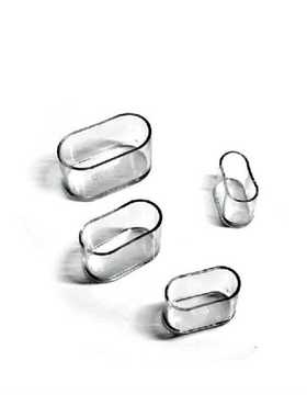 极速10Pcs Chahir Leg Tips Caps Oval Shape Rubber Furniture F