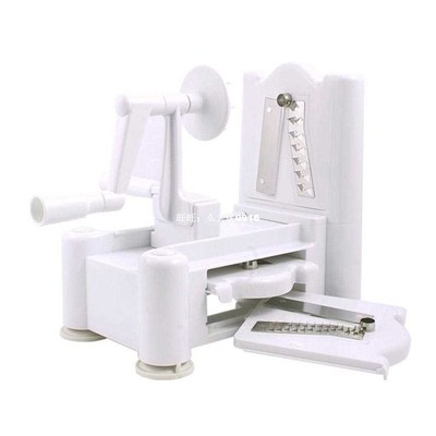 极速Tri-Blade Plastic Spiral VegetaFble Slicer Maker For Low