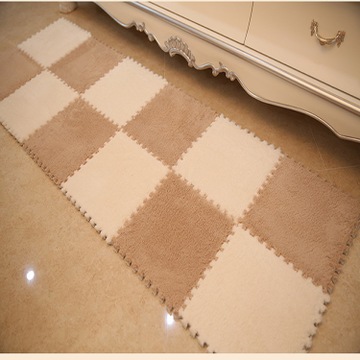 4pcs 30x30CM EVA Foam DIBY Puzzle Mat Shaggy  Mat