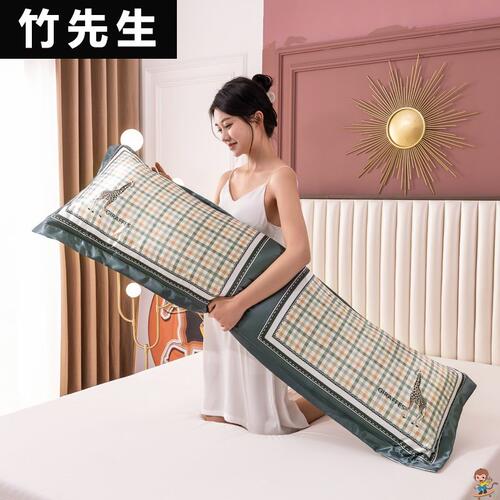 新品Water ice silk double pillowcase 1K.2 m summer lovers