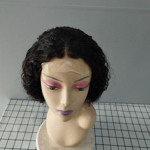 极速4x4 lace wig water wave yBobo for African human hair nat