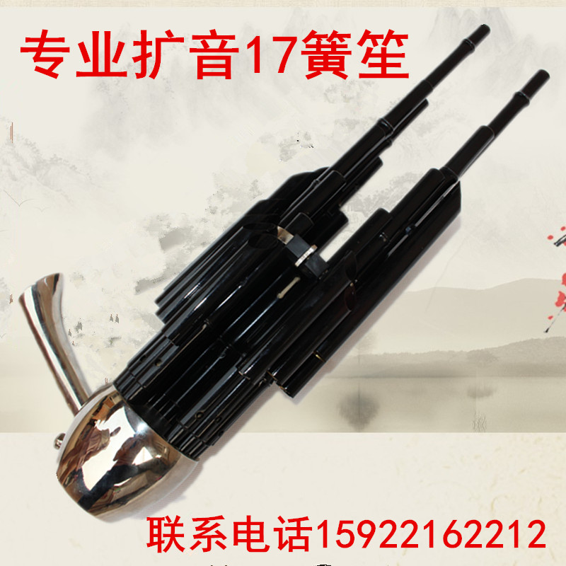 极速17簧扩音笙乐器J送修笙用品笙包