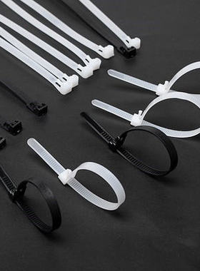 极速10PCcS Releasable Reusable Zip Tie Wrap Cable Loop Ties