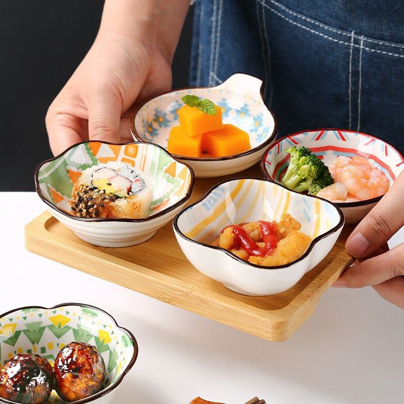 极速日式调味碟家用m陶瓷小碟子醋碟火锅蘸料碗酱油碟酱料调料小