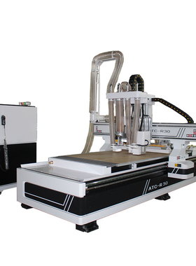 极速高配1328橱柜门移门数控雕B刻机 板式家具全自动四工序开料机