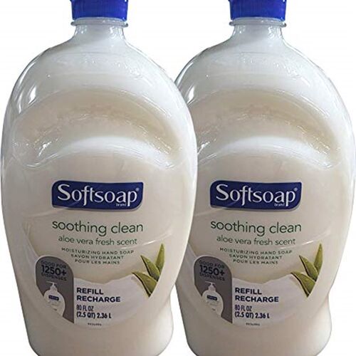 极速Softsoap Hand Soap Soothing AlDoe Vera Moisturizing Hand
