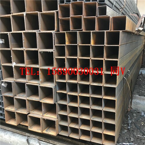 新品方管100x3热轧黑材方通方铁管q235Kb支架用现货方钢管空心钢