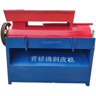 极速核桃去壳机器青核桃去皮机小型家用鲜核O桃剥皮清洗一体机山