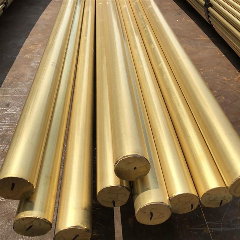 极速君博H62H59黄铜棒铜管v铜套实心铜条圆棒模具用铜材7-42MM铜