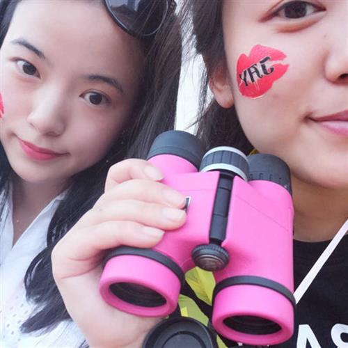 极速观剧望远镜演唱会高清高倍级B儿童双筒粉色女孩男孩剧院看演