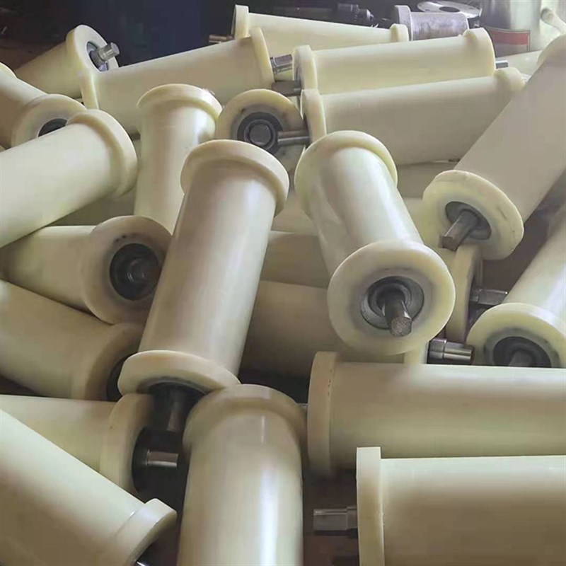 极速聚氨酯地辊g 尼龙地滚 防水防尘槽型托轮 聚乙烯高分子托辊滚