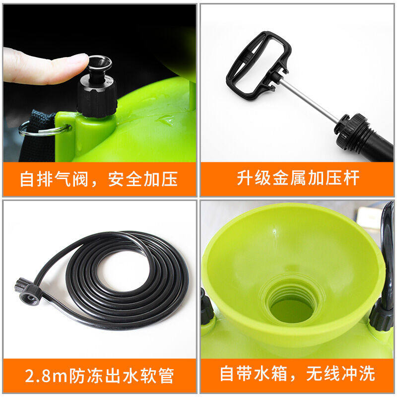 极速悦卡(YUECAR)手动洗车器家用高压车载清S洗机自助洗车机水枪