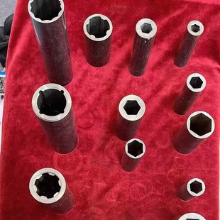 极速外圆内六角无缝m空心管内四方六棱钢棒内六方异型钢管45#现货