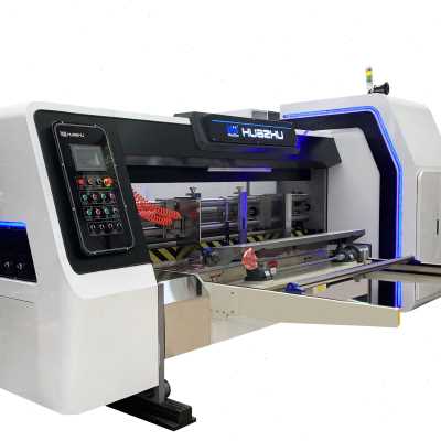 极速新纸箱高清印刷机 全自动水墨印刷成型机 R双色瓦楞纸板印刷