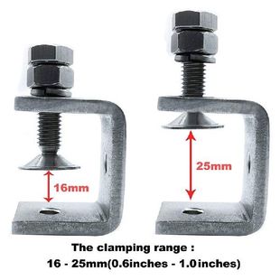 Heavy Duty 304 Stain Set h25Mm Clamp 极速4PCS Woodworking