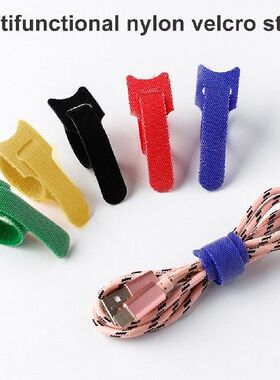 极速50PCS Nylon Cable Ties Reusable Cords Organizer Clo.th D
