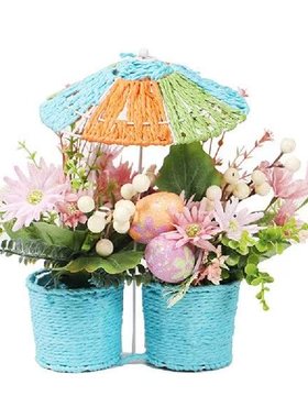 极速Eastere Spring Ornament Easter Decor For Home Front Door