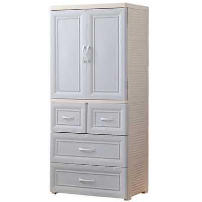 极速新无甲醛婴儿收纳柜r宝宝衣柜儿童小衣橱衣服储物柜子抽屉式