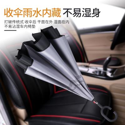 极速雨伞反向伞男女双层免持式y全自动折叠反折汽车车载伞长柄晴
