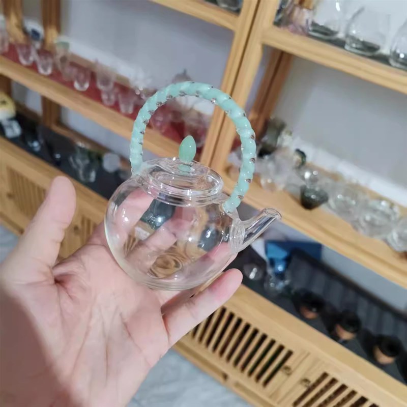 泡茶壶玻璃养生壶高级感迷你小容量花茶壶新款小茶壶耐热高端茶具
