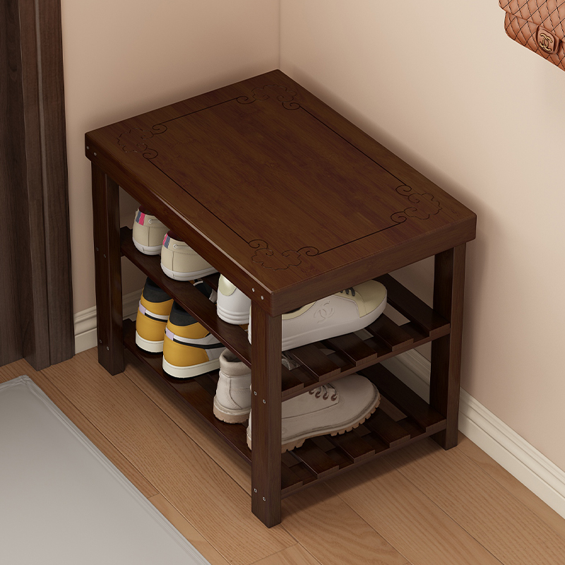 儿童换鞋凳家用门口坐凳一体鞋架非实木入户穿鞋凳简易小型长条凳