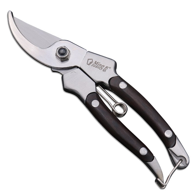 厂家不锈钢果树剪刀 修剪树枝果蔬采摘修枝剪 家用鸟嘴园艺剪