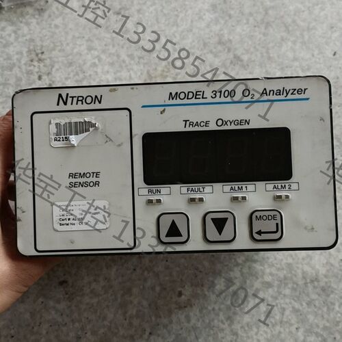NTRON漂亮国产物,3100型氧分析仪器,控制器,屏幕。别