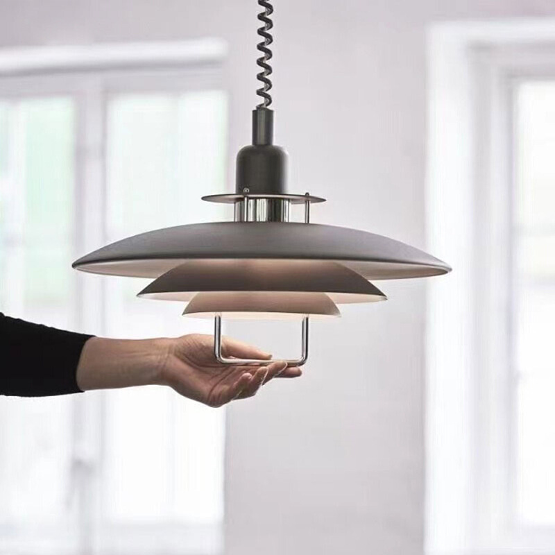 丹麦Primus设计师款餐厅灯北欧吧台灯可拉伸可升降伸缩PH飞碟吊灯