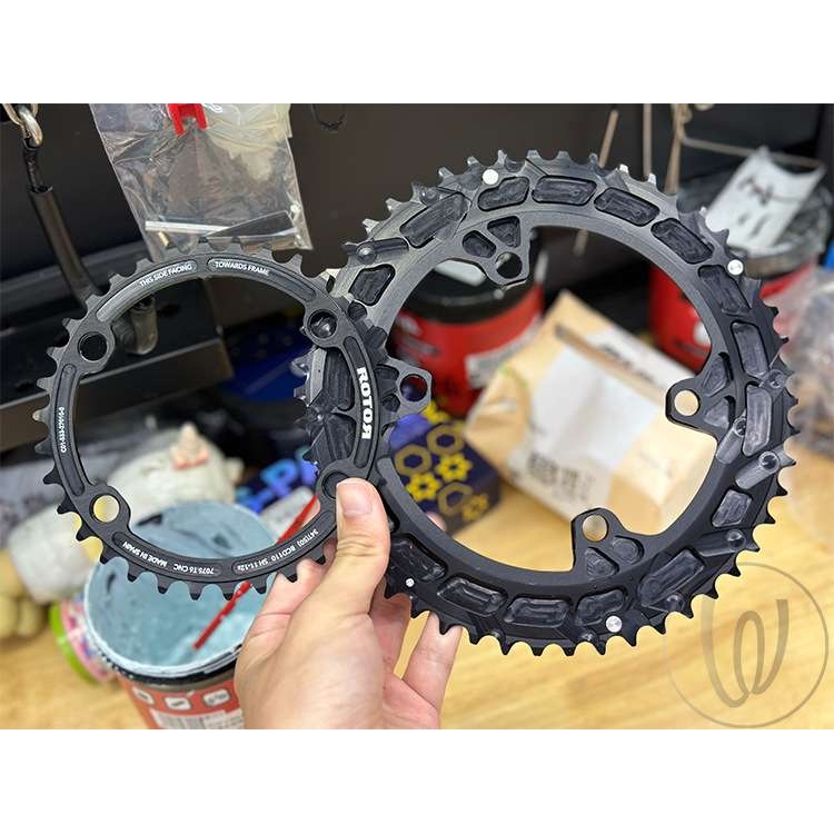 威尔单车 Rotor Noq 圆盘 四爪镂空  Round Ring盘片 110BCD 牙盘