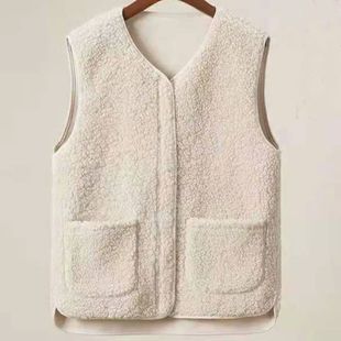 vest vintage women 外套复古背心马甲 Cardigan ves开衫 jacket